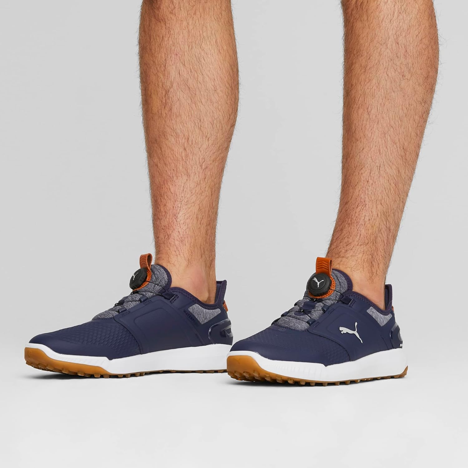 Puma Golf Men's Ignite Elevate DISC Golf Shoe, Navy- Silver, 11 - Image 7