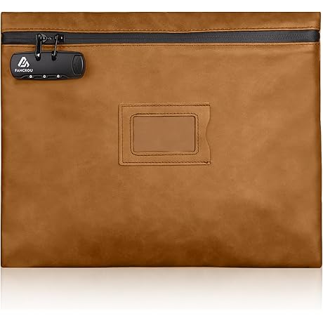 Extra Large Notary Bag with Lock