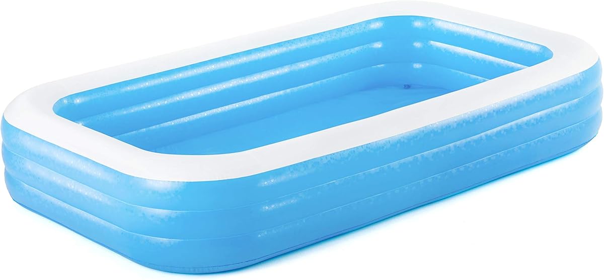 Bestway H2OGO! Piscina familiar inflable rectangular azul (10' x 6' x 22")