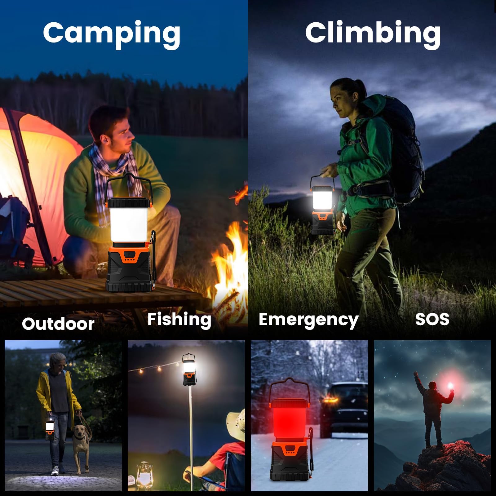 Amazon.com: Xynover LED Camping Lantern Rechargeable,1000LM