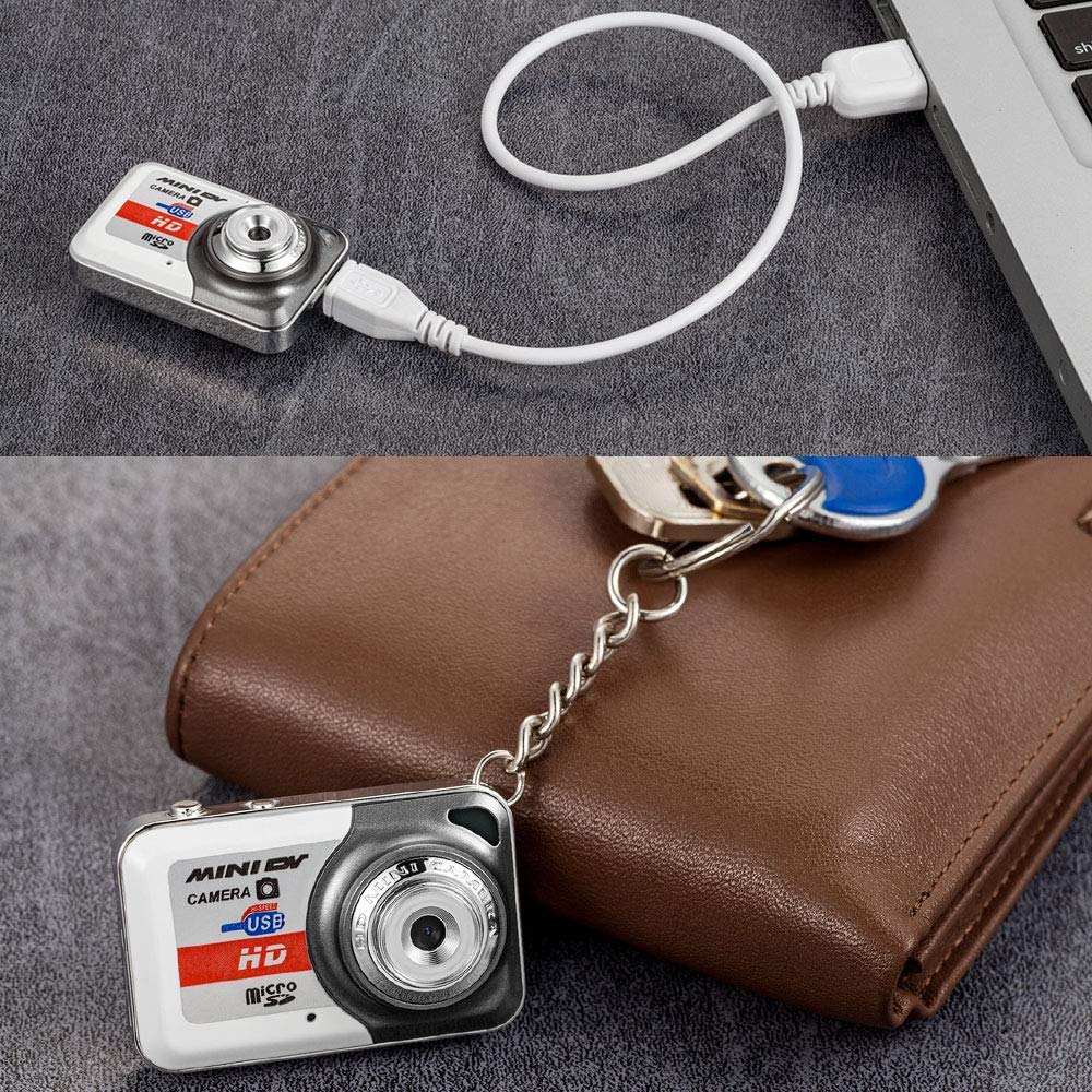 ELBME® X6 Portable Mini High Denifition Digital Camera Mini DV Support 32GB TF Card with Mic_165984-image-17