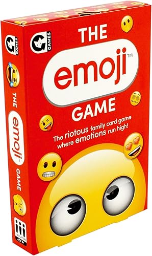 Ginger Fox - Juego de cartas Emoji. Divertidos juegos familiares y juegos de fiesta para reuniones. Hangouts y más. Juegos de cartas para niños y