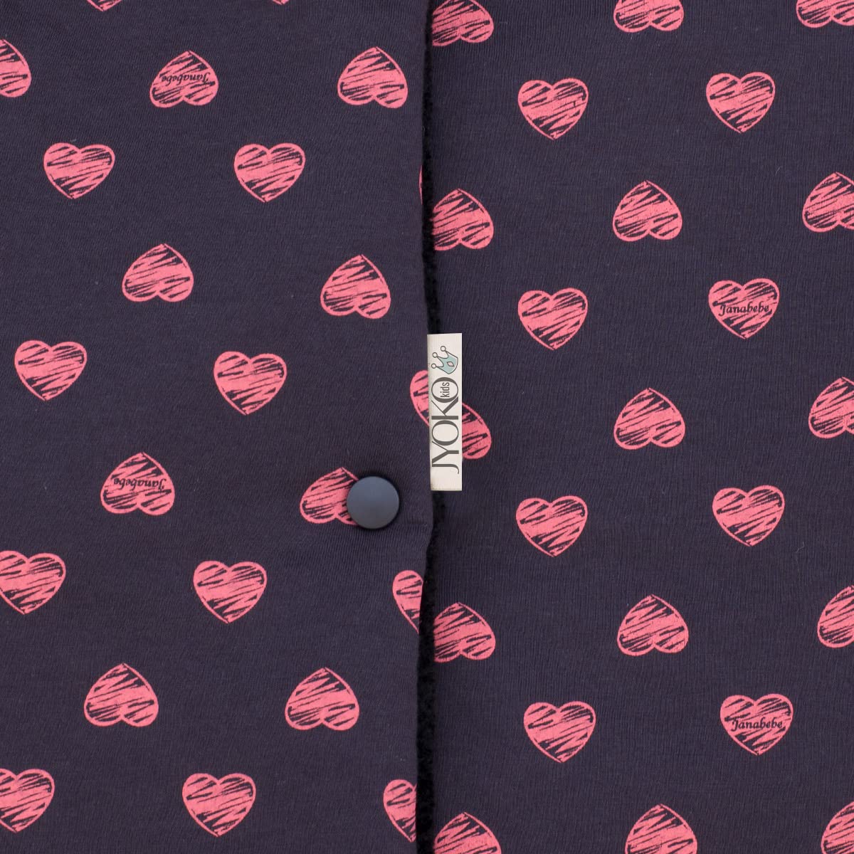 JYOKO KIDS Sacchi Universale Per Navicella (FLUOR HEART, PILE)