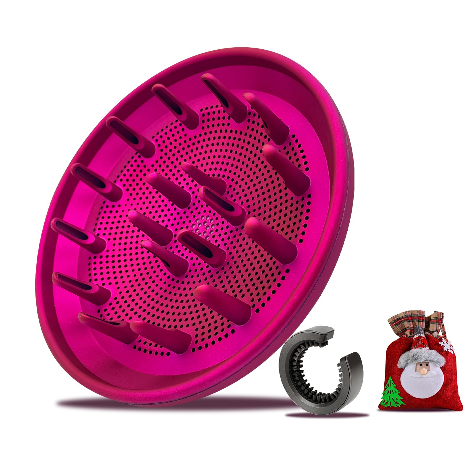 CygcloviaUpgrade Diffuser Attachment Replacement for Dyson Hair Dryer Supersonic Diffuser Replacement Accessories, Gifts for Mothers Day, Birthday, Women, Mom, Wife, Daughter (Father Christmas)