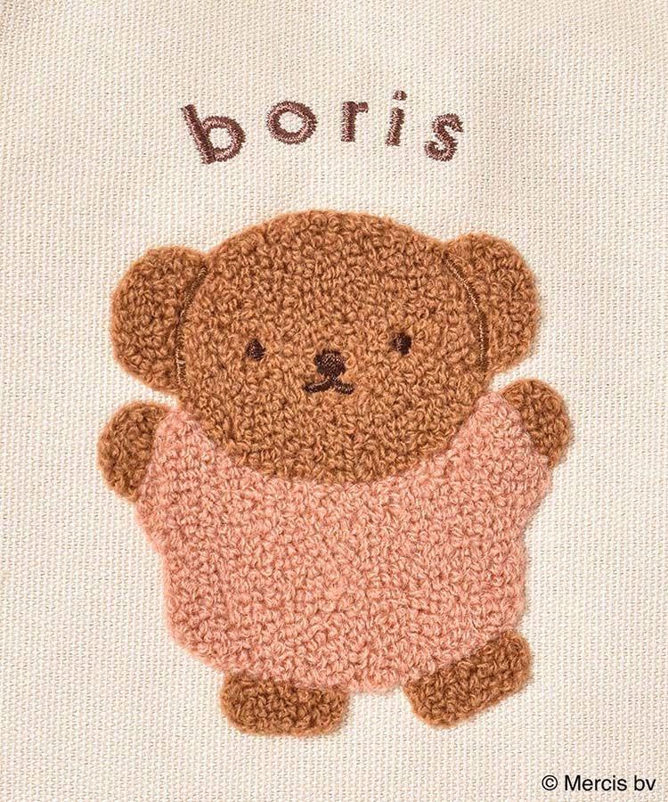 ボリス雑貨店 ひとつめちゃんバケツトート 絵入りサイン入り DESIGNERS JAPAN 刺繍トートバッグ[品番：BCYW0035644
