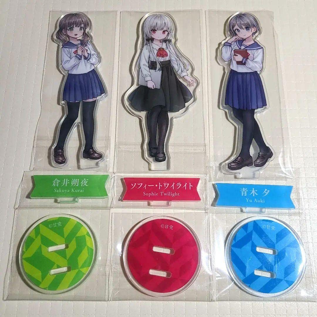 希少 月刊コミックキューン 描き下ろしクリアスタンド 22個