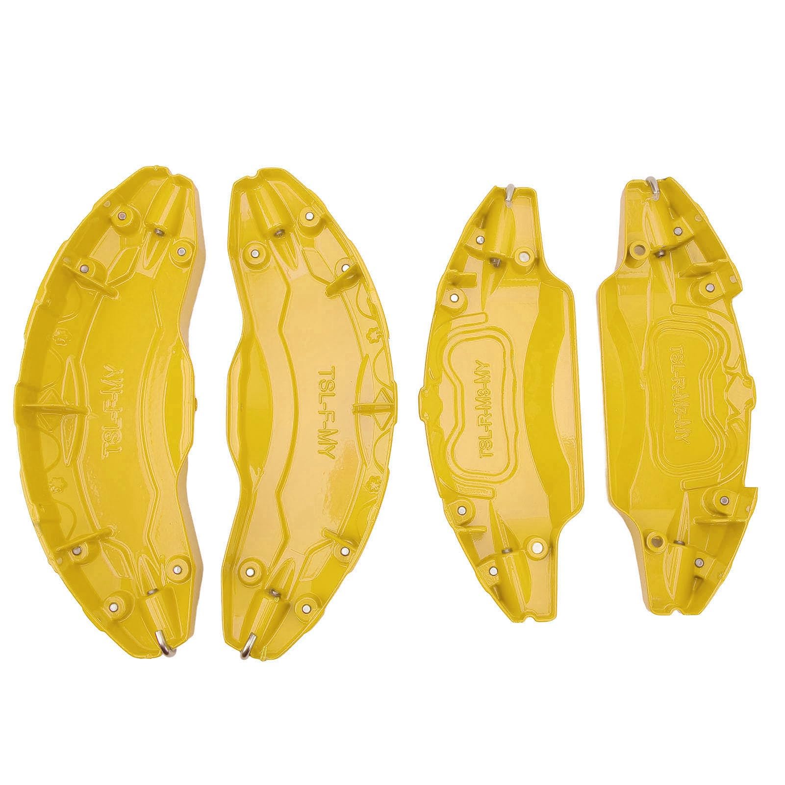 Juego de Protectores de Freno de Disco de Aluminio para Modelos 19 y 20 Pulgadas con Disipación Térmica Cubierta de Pinza para Coche para Deportivo, Estilo, Conducción Urbana