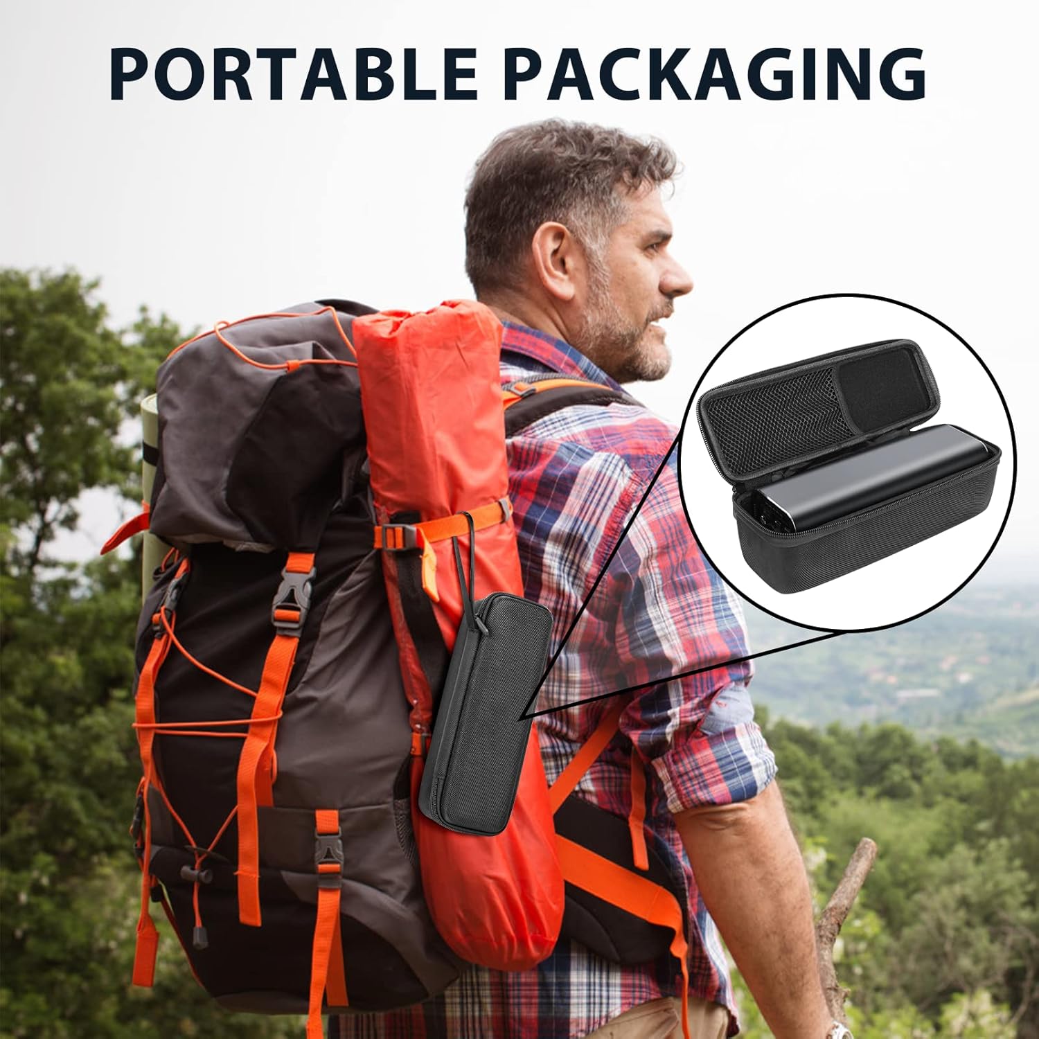 power bank with 100w ac outletportable upgrade laptop chargertravel power station built in 31200 mah battery pack compatible with phonedronemini