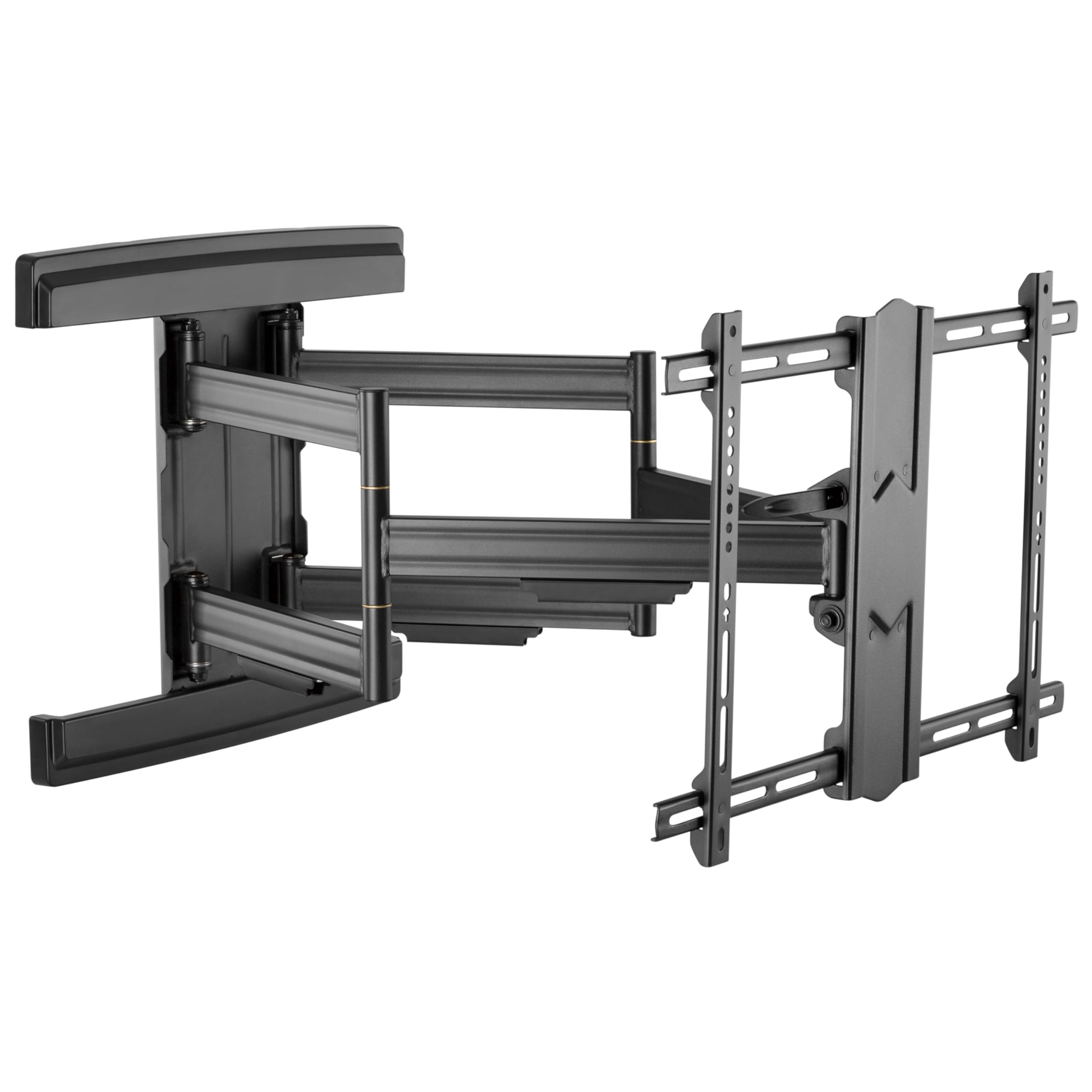 RICOO TV Wandhalterung Schwenkbar Neigbar für 55-100 Zoll Fernseher Halterung Wand Fernsehhalterung S7564-B Fernseh-Arm Schwenkarm Smart OLED Flach Curved Bildschirm bis 70-Kg & VESA 600 x 400