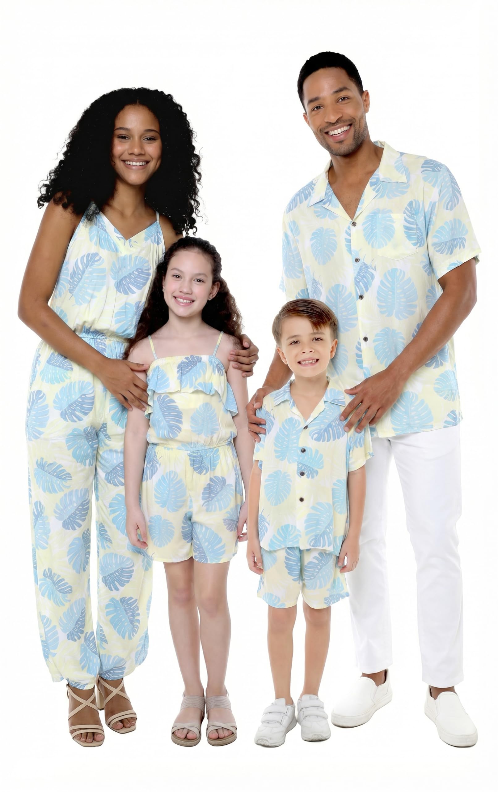 Hawaii Hangover Family Matching Hawaiian Clothes, Pacific Palm Cream
