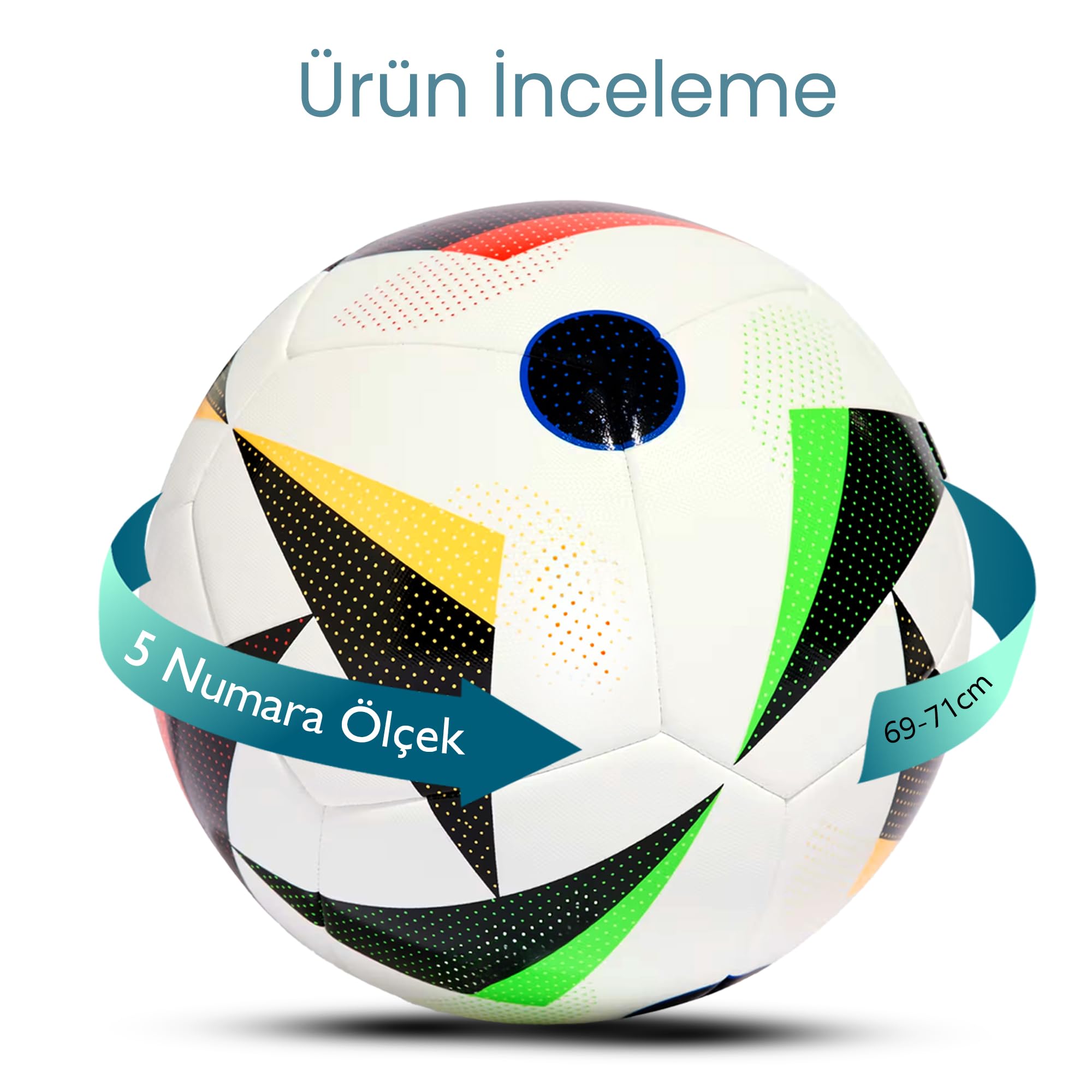 Hsport Futbol Topu 2024 Avrupa Dünya Kupası Halı ve Çim Saha Sert Zemin için Dayanıklı Dikişli Maç v