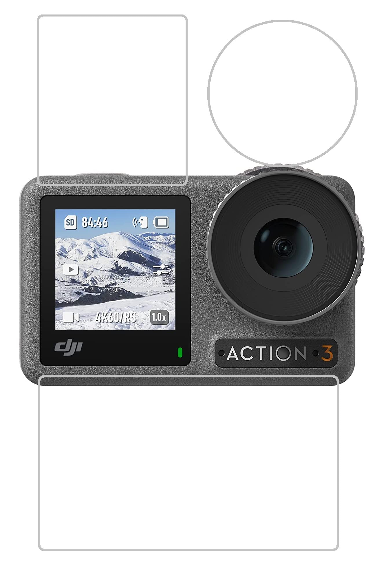 M.G.R.J® Tempered Glass Screen Protector for DJI Osmo Action 3 Digital Camera (B0BNXKZZ2S) Amazon Price History, Amazon Price Tracker