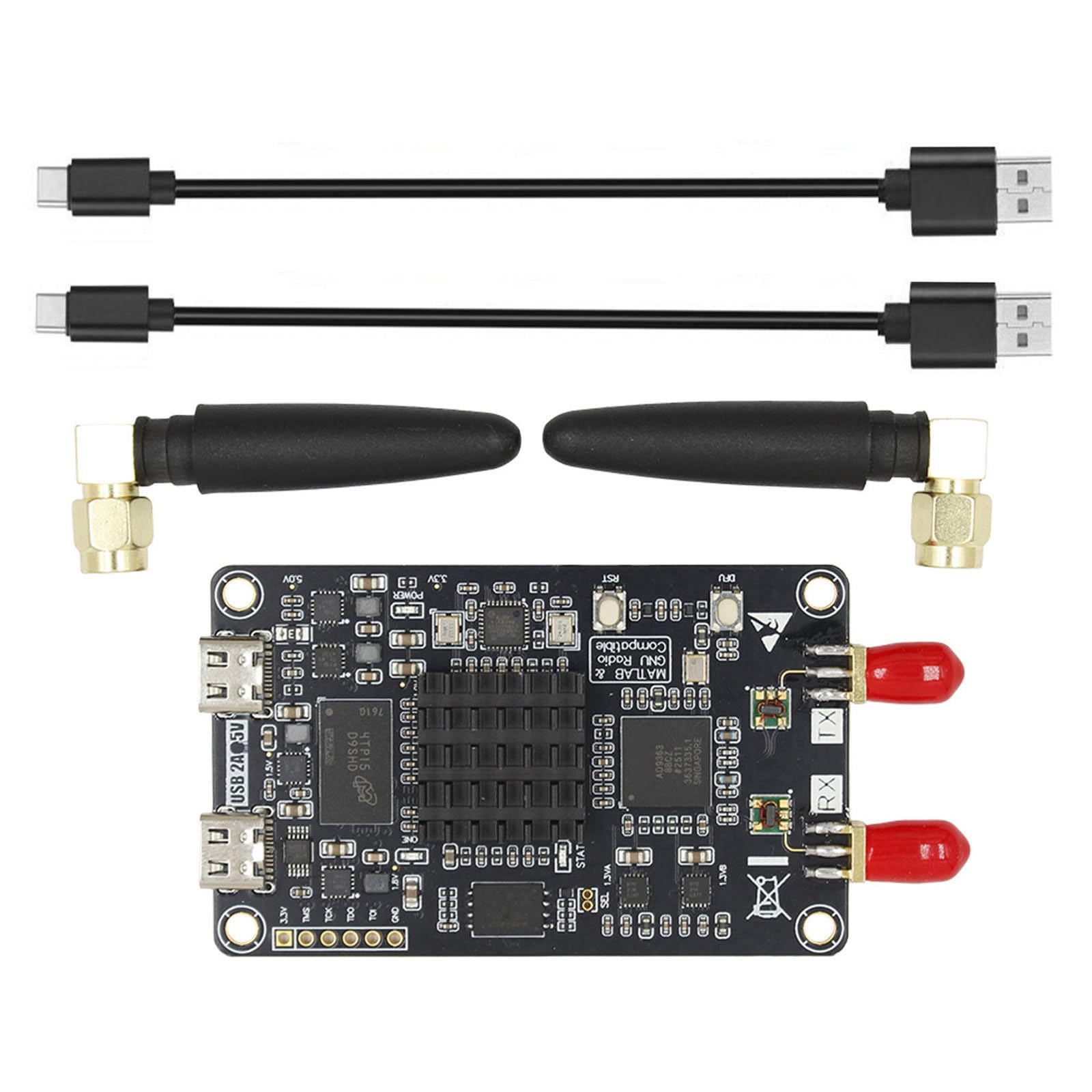Placa de Desarrollo de Radio definida por Software con interfaces