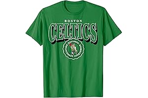NBA Boston Celtics Arched Chest T-Shirt: Live Your Green Machine Dream