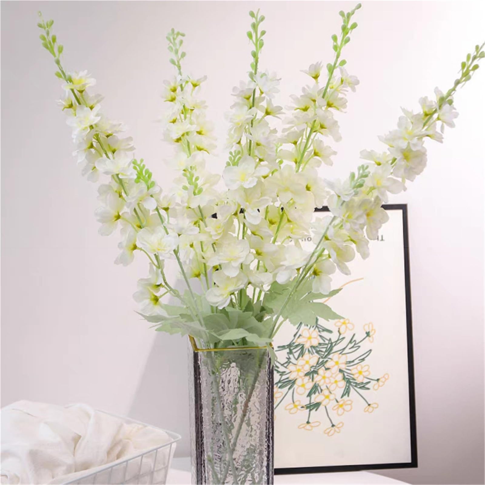 Künstliche Delphinium Künstliche Beflockung von Delphinium