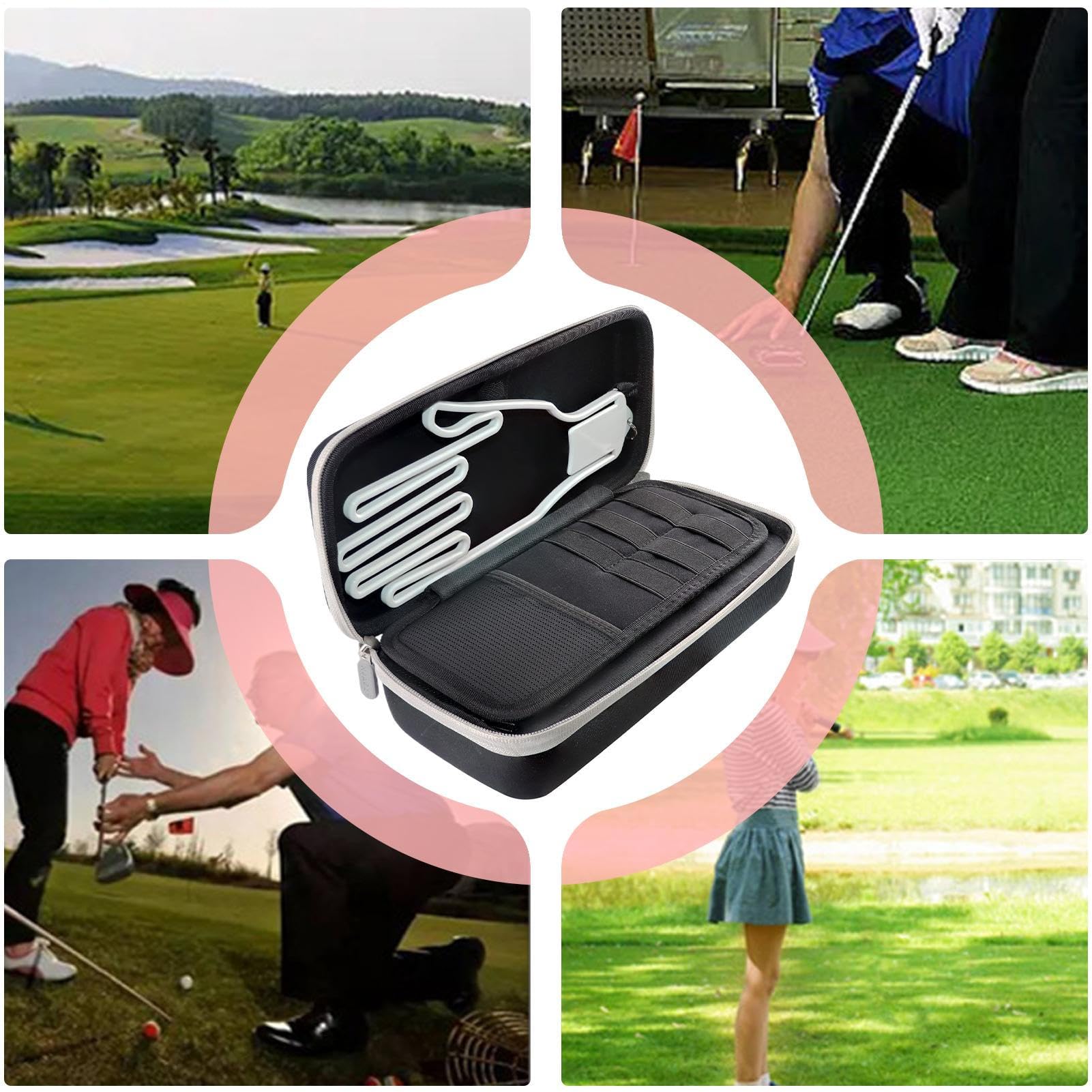 Golf Organizer Tasche | Golfhandschuh Halter mit Formgeber,Tragbare Aufbewahrungslösung für Pitchgabeln Tees Ballmarker Zubehör