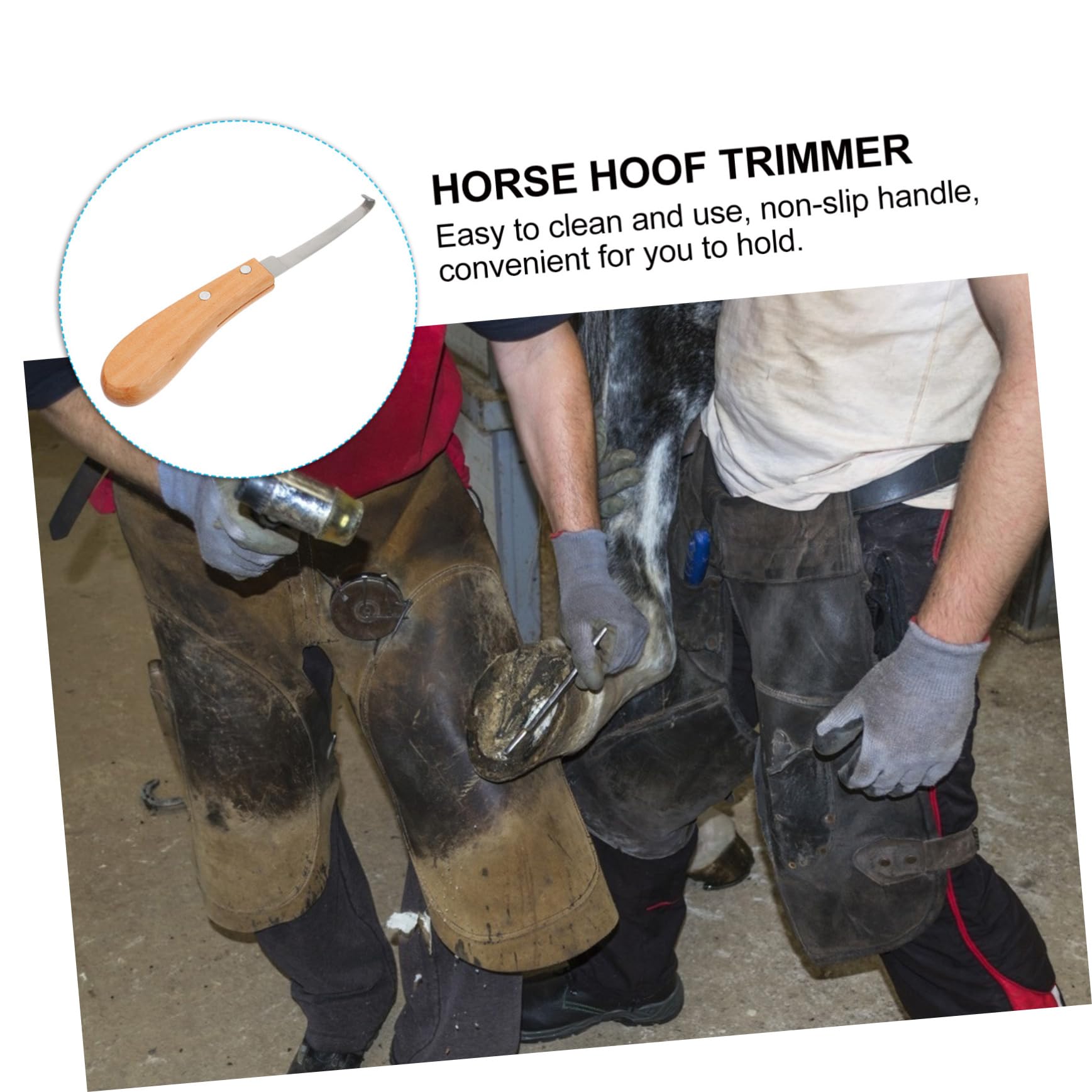 3stücke Edelstahl Hufschneider Für Pferde Reparaturwerkzeug Für Hufe Ergonomischer Griff Leicht Und Tragbar Für Pflege Von Pferden Und Rindern