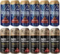 12x Cerveja Artesanal Zero Açucar Lata 473ml Low Carb