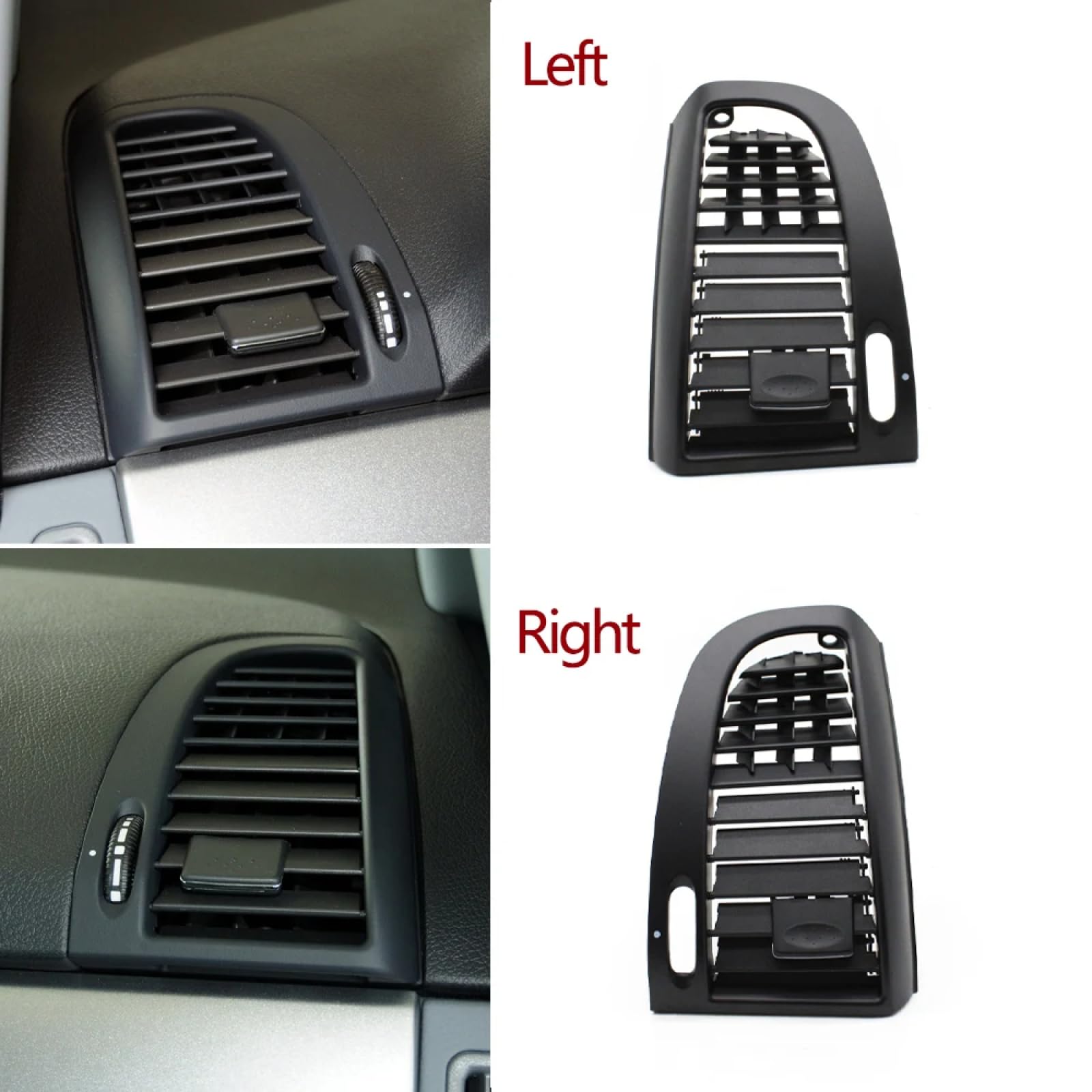 Reemplazo del Panel de Salida de la Rejilla de ventilación de Aire del Medio de la Cubierta de ventilación del automóvil, para Mercedes Benz Vito Viano W636 W639 2004-2015