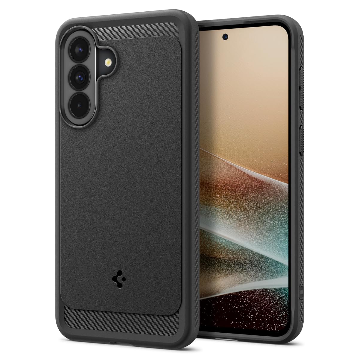 Spigen Samsung Galaxy A37 5G Hülle Rugged Armor Matte Black