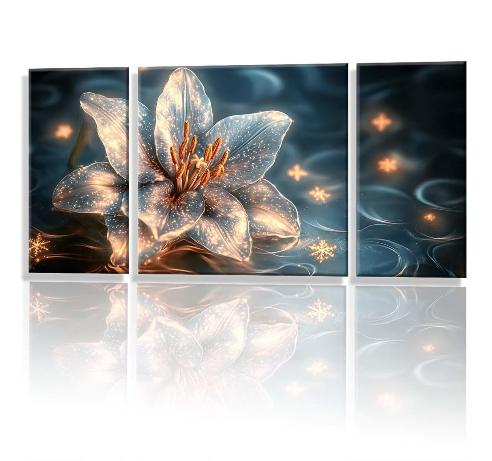 3 Pezzi Dipingere con i Numeri adulti, Paint by Numbers Pianta Fiori(4), Kit Lavoretti Creativi, Kit di Pittura Acrilica Fai-da-Te, con Pennello, Decorazioni Casa 70x140cm (Senza Cornice) y1s-650