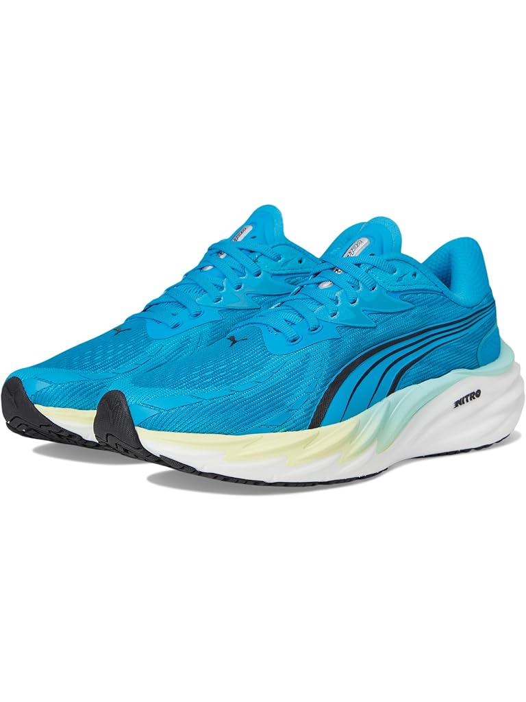 Blue PUMA Velocity Nitro Running Shoes