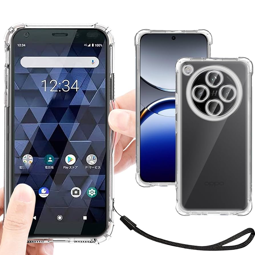 Amazon.co.jp: OPPO Find X8 ケース クリア 透明 カバー