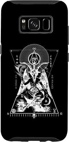 Galaxy S8 BAPHOMET - As Above So Below - Occult Sacred Geometry Case