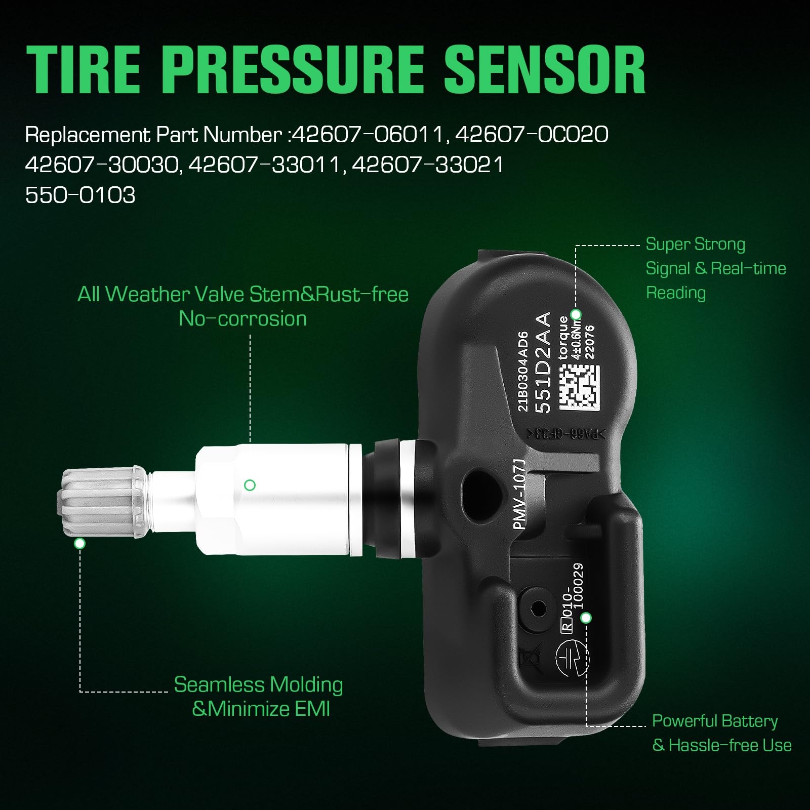 Amazon.co.jp: 42607-33011 TPMSセンサー トヨタ サイオン