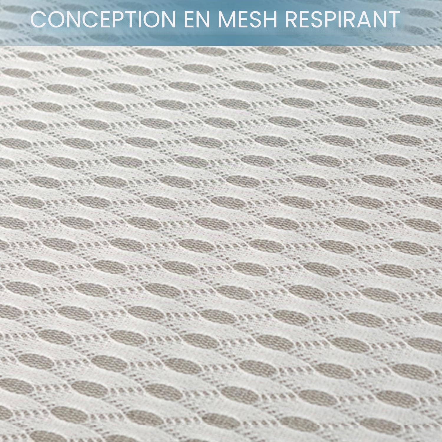 Surmatelas futon japonais blanc, 110 x 180 cm d'épaisseur, 5/8 cm, respirant, confortable, pliable, pour dortoirs et usage domestique