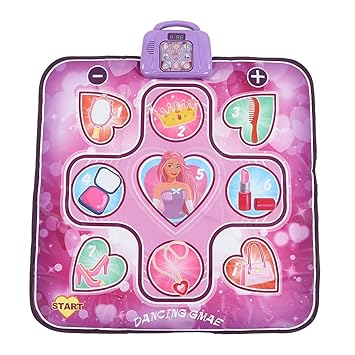 Musical Dance Mat for Kids, Girls Boys Electronic Dance Pad Game Toy Dance Mat Rhythm Step Play Memory Model Electric Music Dance Mat Christmas Birthday Gifts for 3 Above Years Old