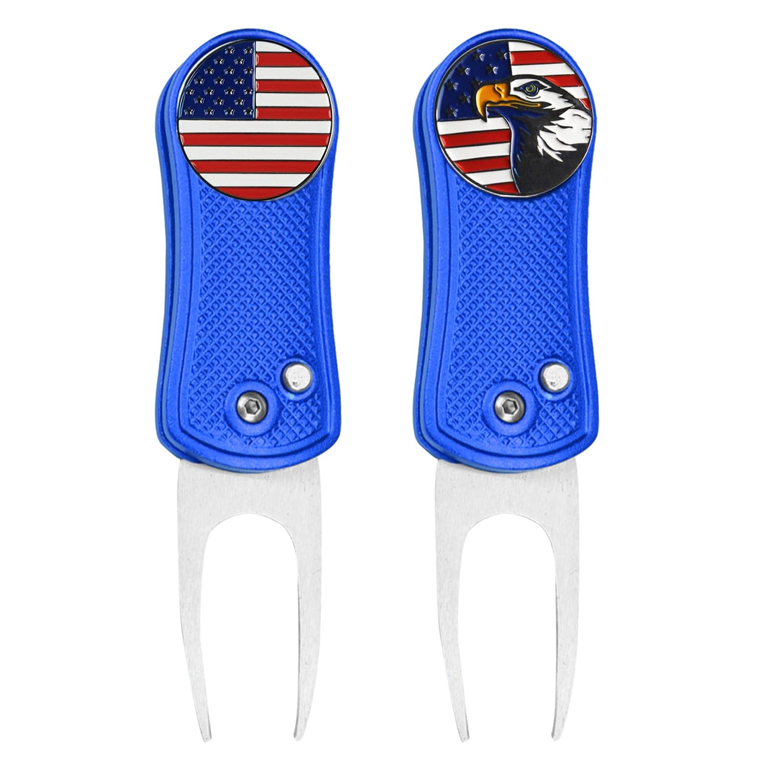 FINGER TEN Golf Divot Repair Tool &amp; Ball Marker