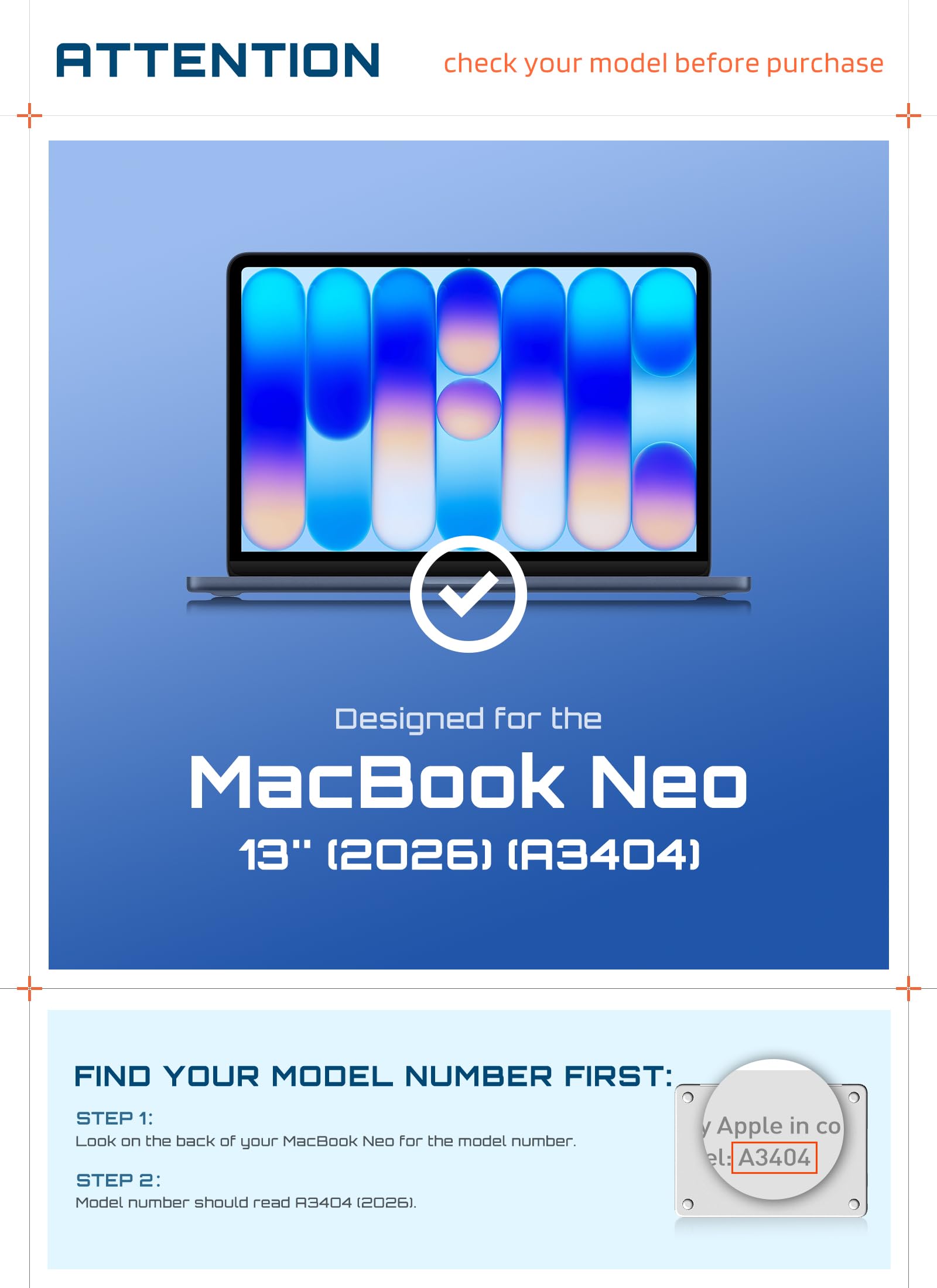 SUPCASE Custodia per MacBook Neo 13 pollici 2026, modello A3404 (chip A18 Pro), protezione rigida robusta [qualità militare] (Unicorn Beetle) trasparente antigraffio cover per MacBook Neo 13 (indoco)