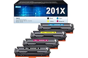 201X 4-Pack LaserJet Pro M252DW Toner Cartridges