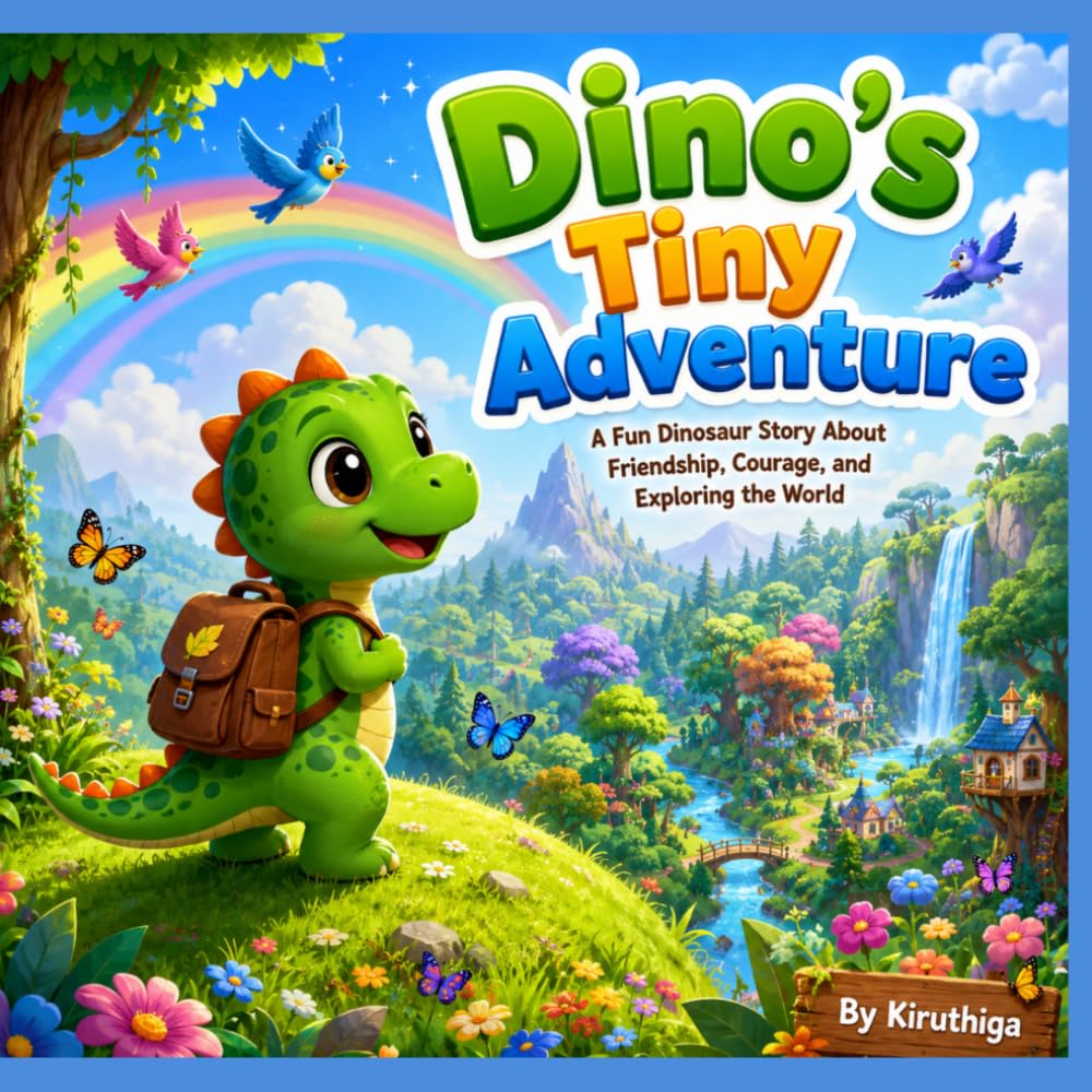 Dino’s Tiny Adventure: A Fun Dinosaur Story About Friendship, Courage, and Exploring the World