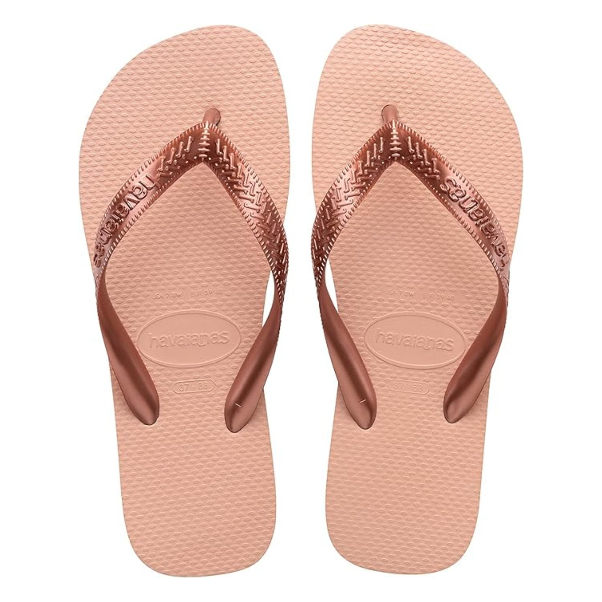 Havaianas - Top Tiras, Bequeme, Robuste und Leichte Badelatschen für Frauen mit Rutschfesten Sohlen