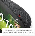 Amazon Echo Show 5 (latest model), Smart display with deeper bass and clearer sound, Charcoal + Evolux Smart Bulb, Designed for Alexa