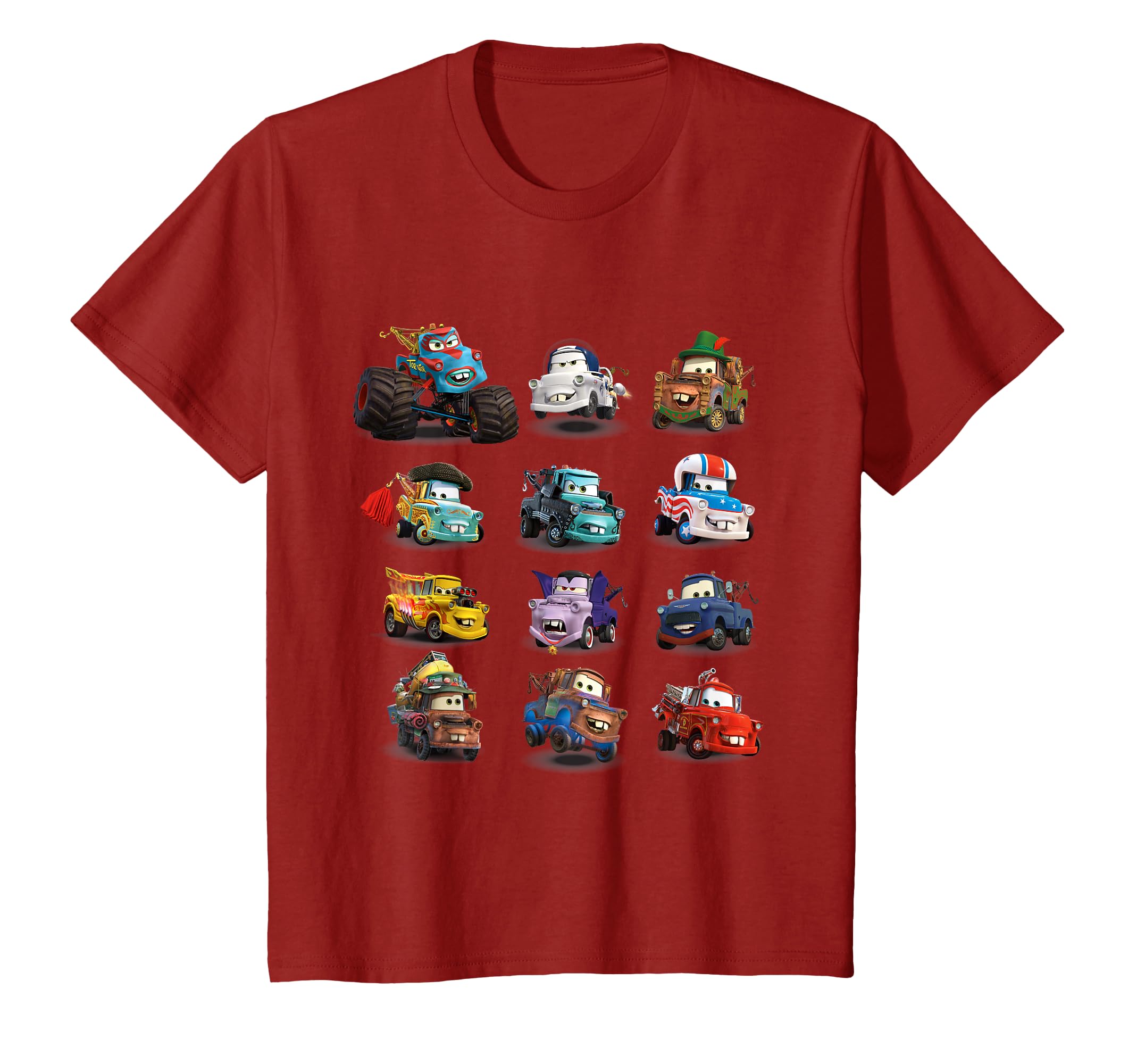 Amazon | ディズニーとピクサーのカーズ Many Maters Tシャツ | T