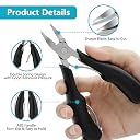 Skypearll Toe Nail Clipper, Professional Thick & Ingrown Toenail Correction Tool, Pedicure Clippers Toe Nail Cutter for Men & Women, Super Sharp Curved Blade Grooming Tool | Black | gallery image