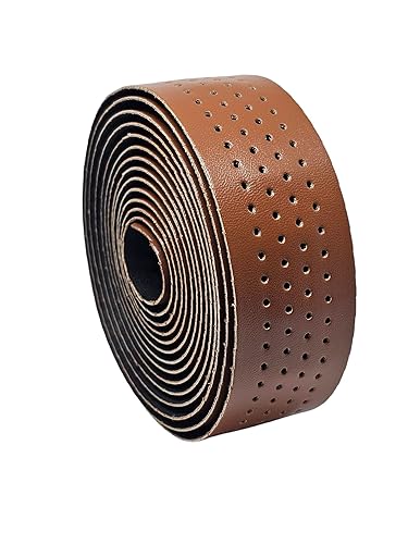 Cinta de barra negra - Cinta de manillar - SmartGear - Cuero sintético con enchufe expandible para bicicletas de carretera - Ciclismo - Bicicleta -