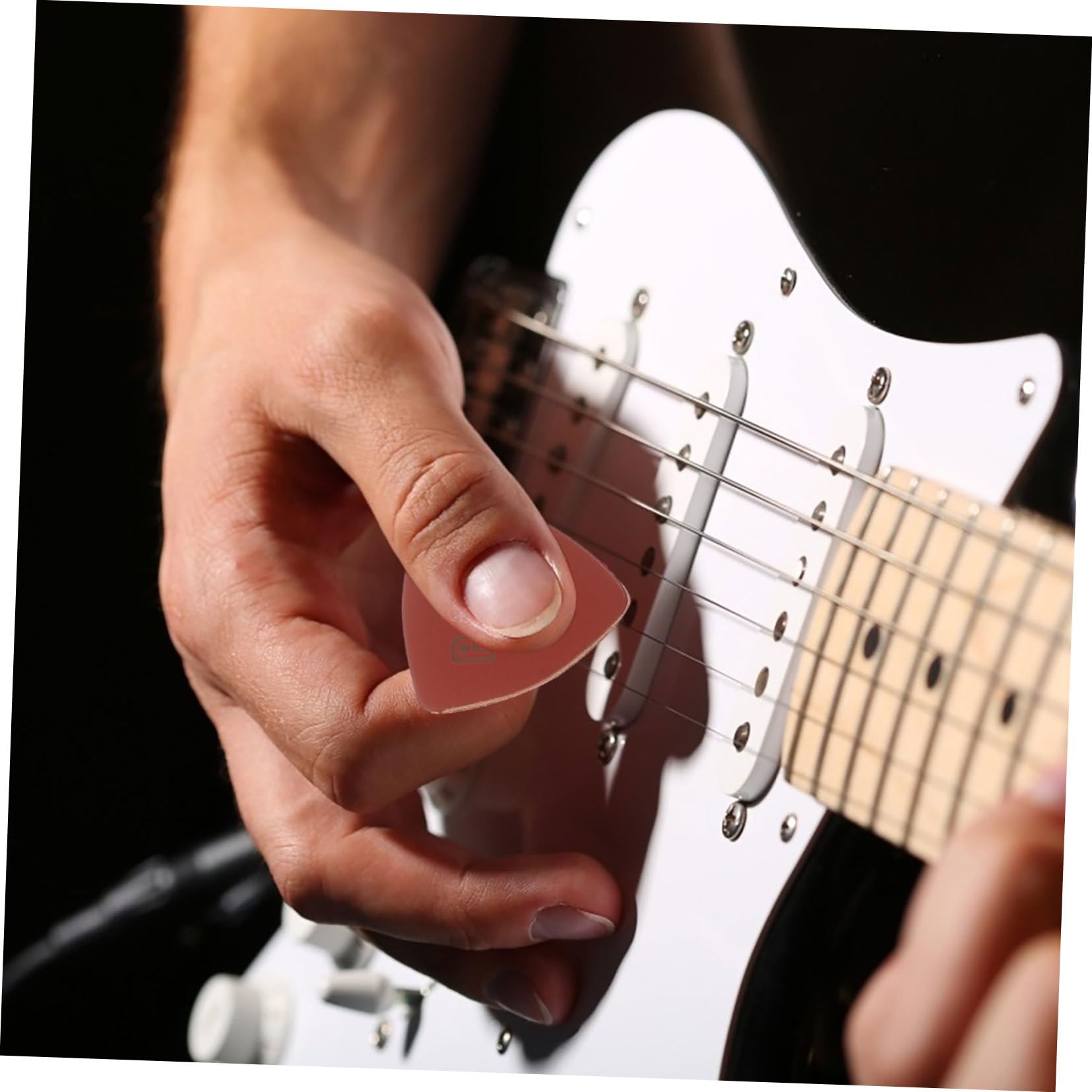 TOYANDONA 24pezzi Plettri Rinnovabile Per Chitarra e Ukulele Accessori Musicali Ergonomici e Resilienti Per Tutti Musicisti