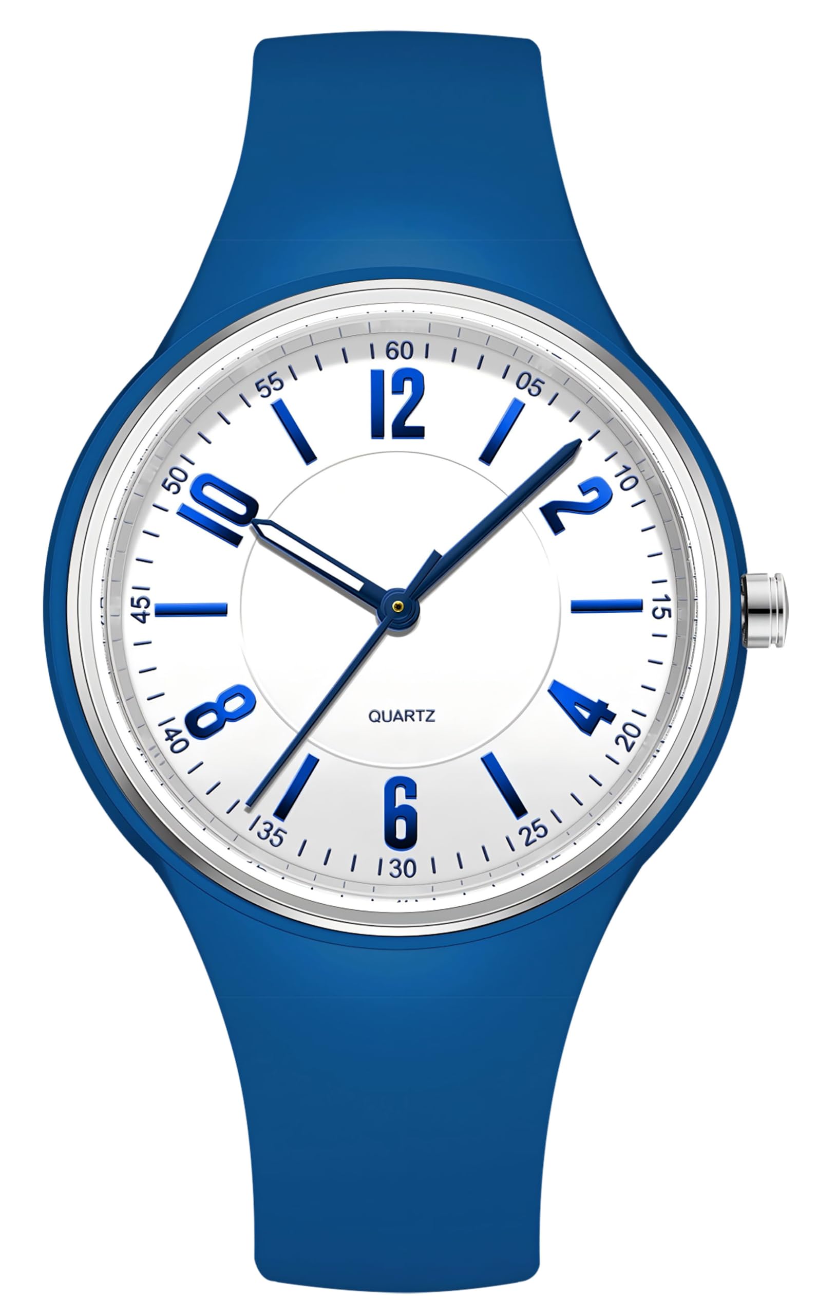 Armbanduhr Mädchen Jungen Kinderuhr Studenten Beleuchted Zeiger Jungendliche Analog Uhr Wasserdicht Outdoor Zeit Lernen für Alter 5-14 Kinder Zeit Lernen Rosa Gold Elegant