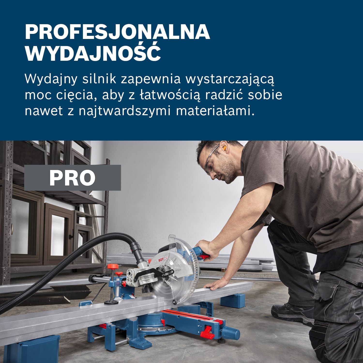 Bosch PRO Ukośnica Sieciowa G cm 305-216 S (Z 2 Tarczami, 2 Poszerzeniami Stołu, Miarą, Zaciskiem, Workiem na Pył i Kluczem)