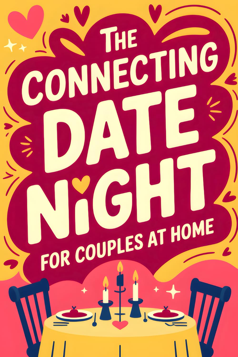 The Connecting Date Night for Couples at Home: Relationship - Building Questions, Romantic Games & Simple Ways to Cook and Feel Close Again Even When Life Is Busy (Date Night Ideas for Couples)