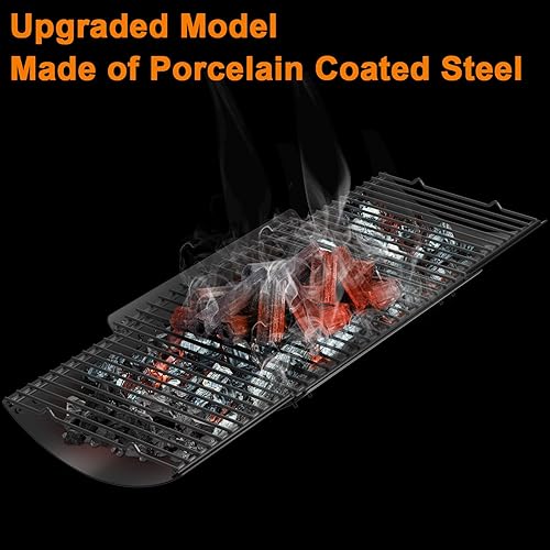 Miniatura 4 de MixRBBQ Cenicero universal de 23 a 34 pulgadas con 2 colgadores de fuego para Chargriller Charcoal 1224, 1324, 2121, 2222, 2727, 2828, 2929,