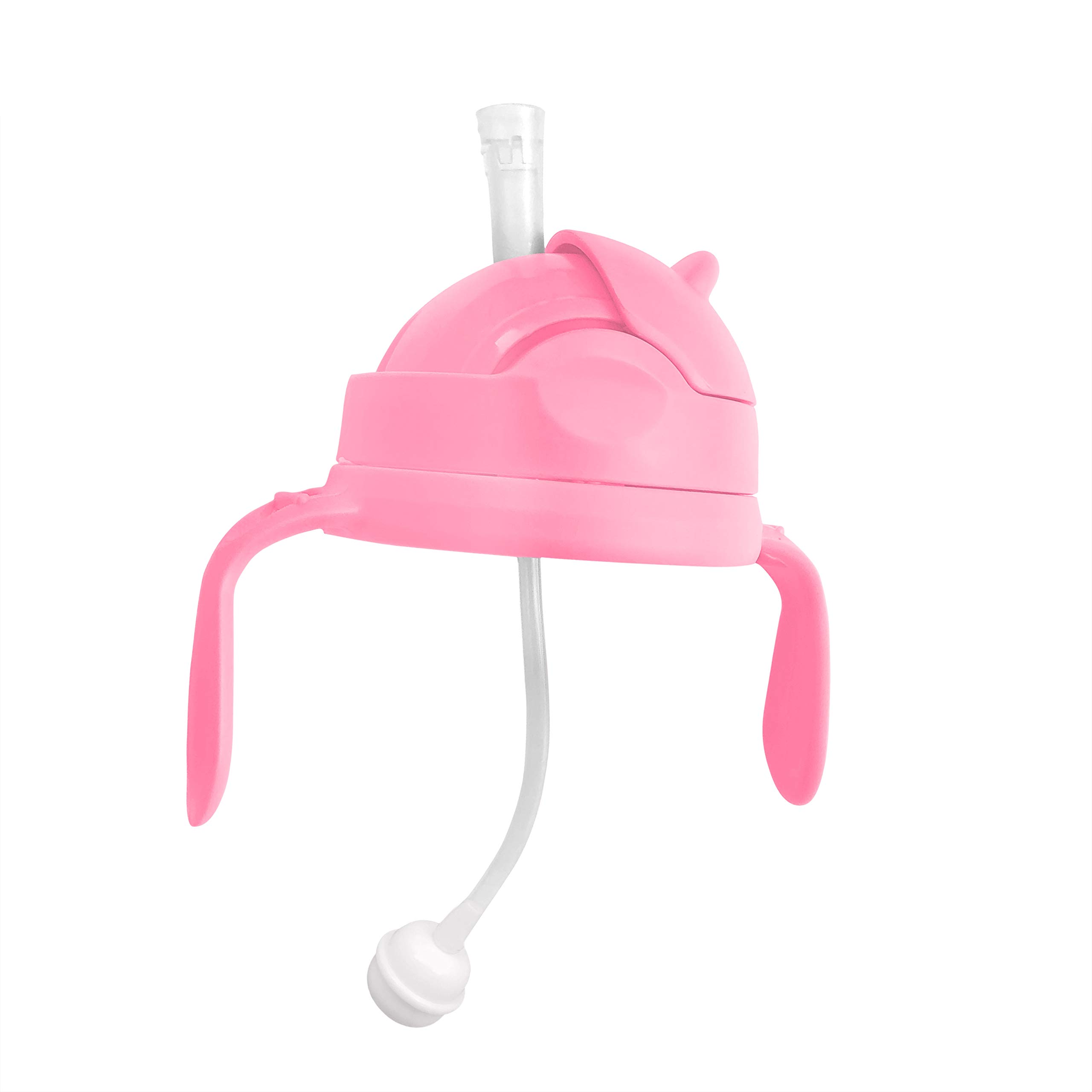 ANPEI3-in-1 Weighted Straw Sippy Cup Conversion Kit for Comotomo Baby  Bottle 5oz and 8oz (Pink)