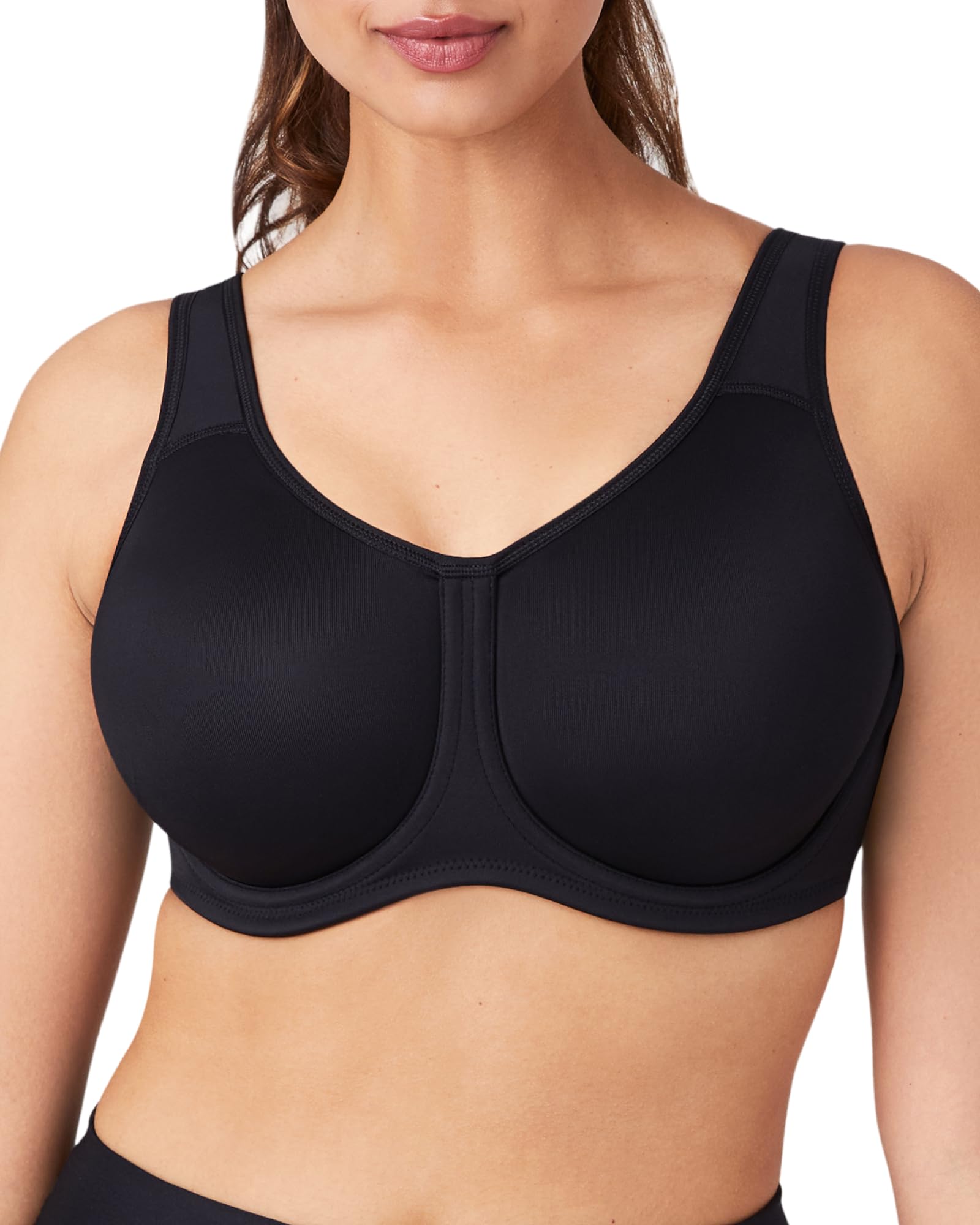 Wacoal Women's Simone Sport Unlined Full Coverage Underwire Sports Bra, 855170