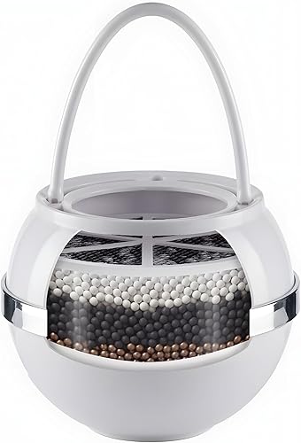 Crystal Quest White Bath Ball Filter