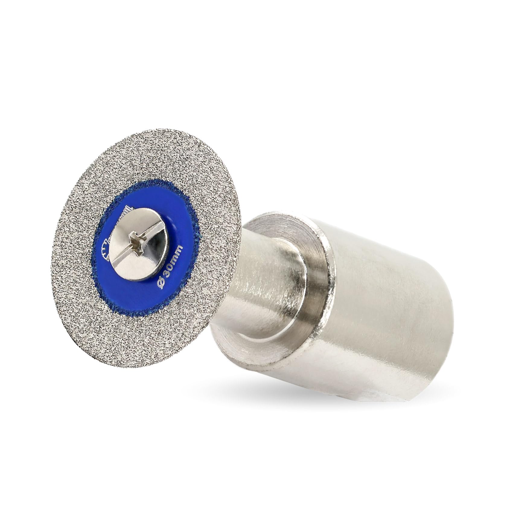 SHDIATOOL Mini Glasses Cutting Disc 30MM, M14 Flange, 1mm Ultra-Thin Diamond Cutting Blade Wheel for Cutting Glass, Jade, Crystal, Ceramics and etc