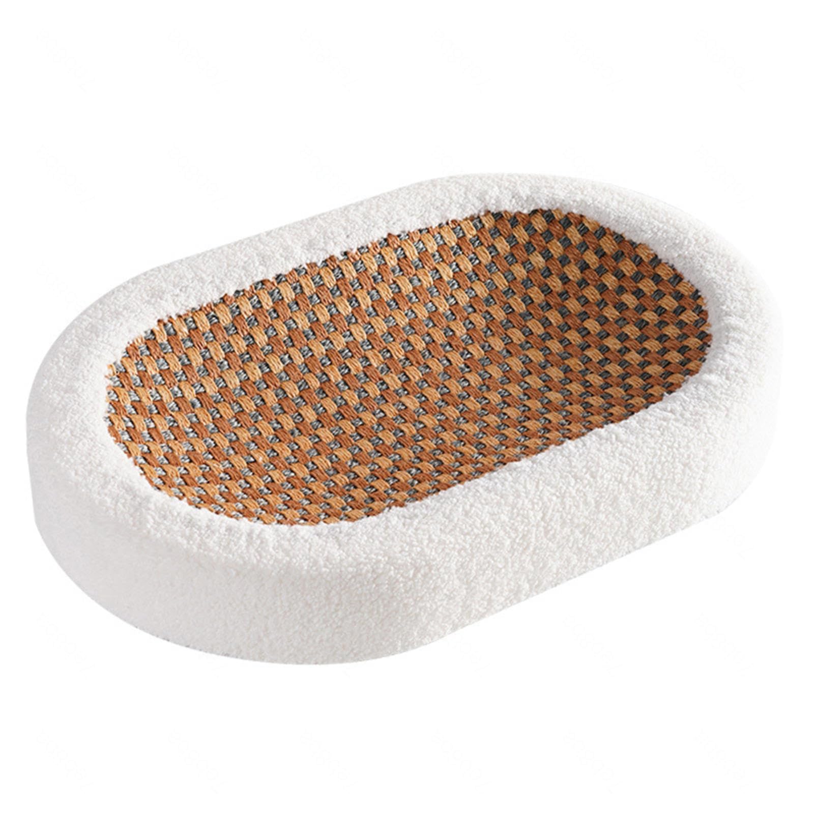 Rascador para Gatos De Sisal Natural, Almohadilla para Rascar Gatos De Interior, Adultos O Gatitos